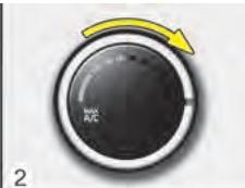 KIA Forte (2012-2016) - Dégivrage de la face extérieure du pare-brise - 2