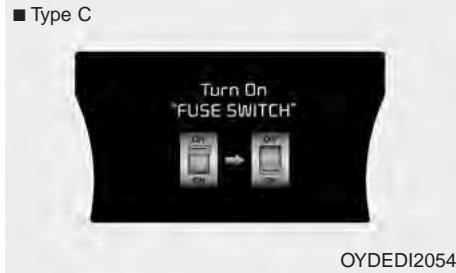 KIA Forte (2012-2016) - Actionner le « COMMUTATEUR À FUSIBLE » (si équipé) - 2