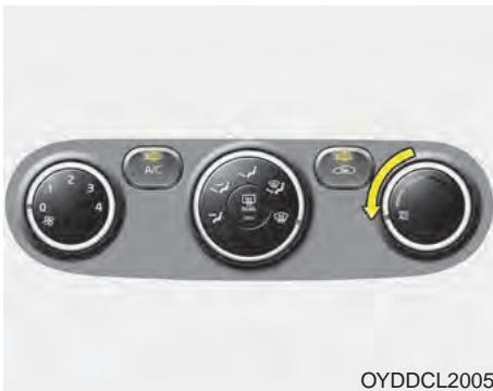 KIA Forte (2012-2016) - Sélection du mode - 7