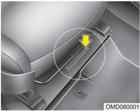 KIA Forte (2012-2016) - NUMERO D'IDENTIFICATION DU VEHICULE (NIV) - 1