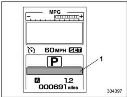 SUBARU Legacy (2016) - Ecran de voyants lumineux - 1