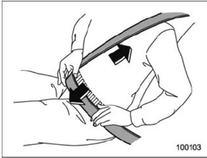 SUBARU Legacy (2016) - Ceintures de sécurité avant - 2