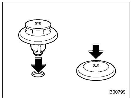 SUBARU Legacy (2016) - Rinstallation des agrafes - 3