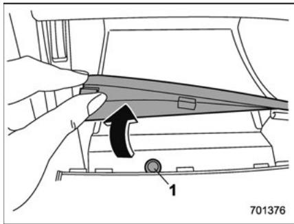 SUBARU Legacy (2016) - Deverrouillage du levier selecteur - 2