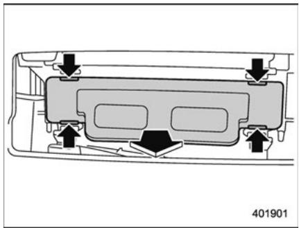 SUBARU Legacy (2016) - ■ Remplacement d'un filtré à air - 4