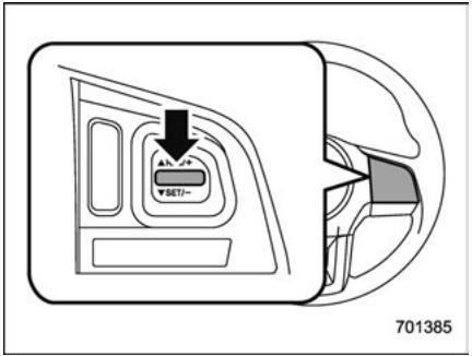 SUBARU Legacy (2016) - Lorsque you reglez l'unité affichée sur "MPH": - 1