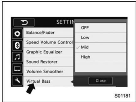 SUBARU Legacy (2016) - "Virtual Bass" - 1