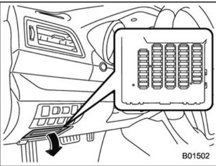 SUBARU Legacy (2016) - ATTENTION - 1