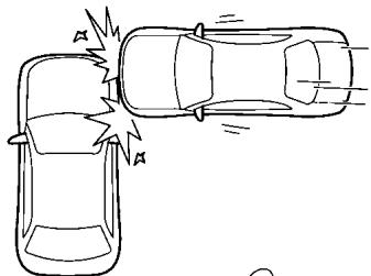 SUBARU Legacy (2016) - Exemples d'accidents incapables d'entrainer le déploiement du coussin de sécurité latéral SRS - 2