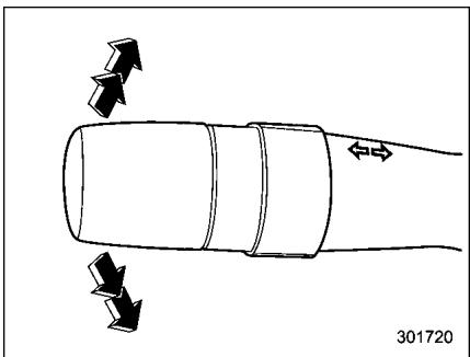 SUBARU Legacy (2016) - Manette de clignotants de direction - 1