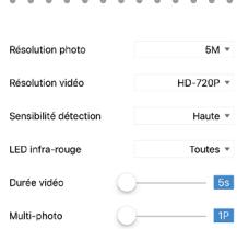 OPTEX 990548 - 7.3.7) Régages photo/videos - 2