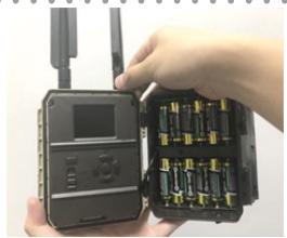 OPTEX 990548 - 4.4) Montage des antennes / insertion de la carte SIM - 1