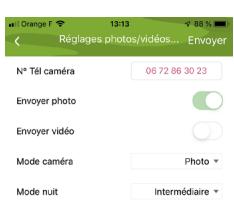 OPTEX 990548 - 7.3.7) Régages photo/videos - 1