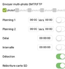 OPTEX 990548 - 7.3.7) Régages photo/videos - 3