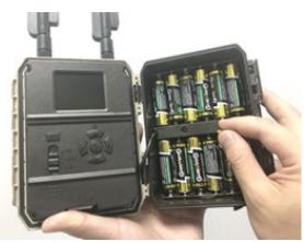 OPTEX 990548 - 4.1) Insertion des piles - 2