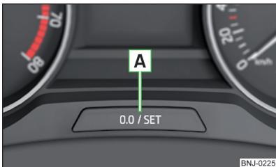 SKODA Fabia 3 Phase 1 (2015-2017) - Affichage du kilométrage et du nombre de jours restant jusqu'au prochain entretien - 1