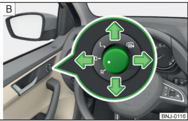 SKODA Fabia 3 Phase 1 (2015-2017) - Rétroviseur extérieur - 2