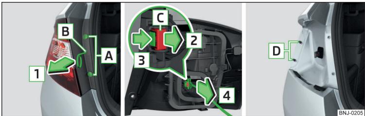 SKODA Fabia 3 Phase 1 (2015-2017) - Démontage et remontage du bloc optique arrêté - 1