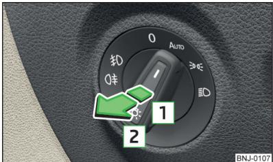 SKODA Fabia 3 Phase 1 (2015-2017) - Feux antibrouillard avant/arrière - 1