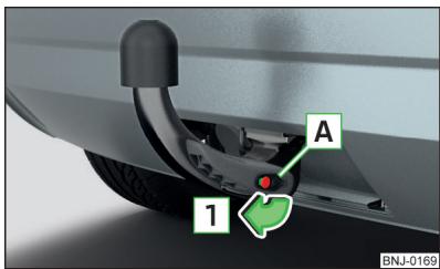 SKODA Fabia 3 Phase 1 (2015-2017) - Retrait de la boule d'attelage - étape 1 - 1
