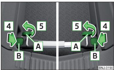 SKODA Fabia 3 Phase 1 (2015-2017) - Pose/démontage de la barre transversale - 2