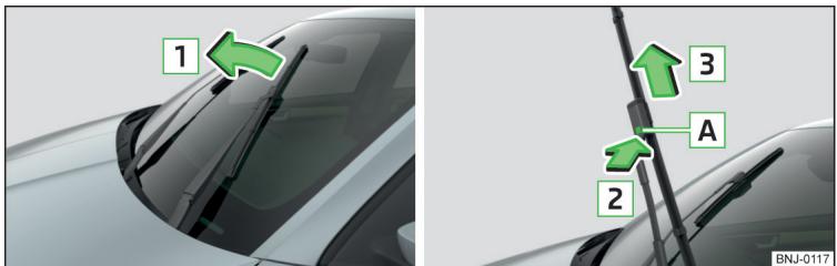 SKODA Fabia 3 Phase 1 (2015-2017) - Remplacement des balais d'essuie-glace du pare-brise - 2