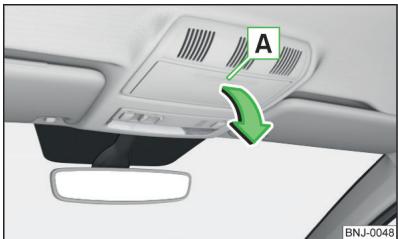 SKODA Fabia 3 Phase 1 (2015-2017) - Compartment à lunettes - 1