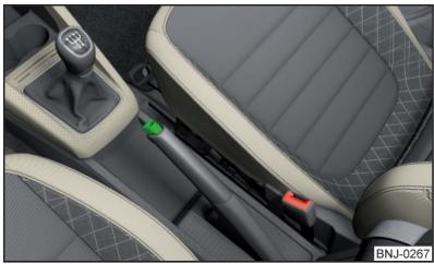 SKODA Fabia 3 Phase 1 (2015-2017) - Frein a main - 1