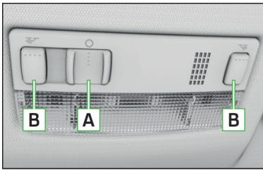 SKODA Fabia 3 Phase 1 (2015-2017) - Eclairage interieur avant - 1