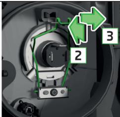 SKODA Fabia 3 Phase 1 (2015-2017) - Remplacement des ampoules pour les yeux de croissement et de route (phares halogène) - 2
