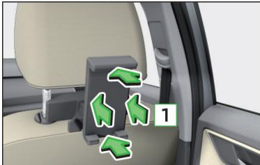 SKODA Fabia 3 Phase 1 (2015-2017) - Manipuler le support - 1