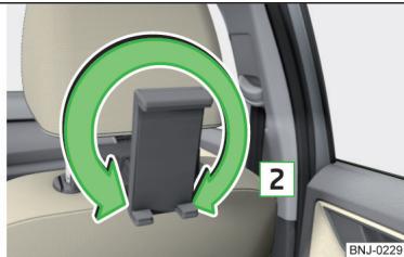 SKODA Fabia 3 Phase 1 (2015-2017) - Manipuler le support - 2