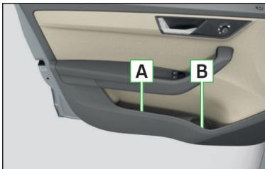 SKODA Fabia 3 Phase 1 (2015-2017) - Vide-poches dans les portières - 1