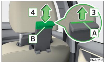 SKODA Fabia 3 Phase 1 (2015-2017) - Manipuler le support - 3