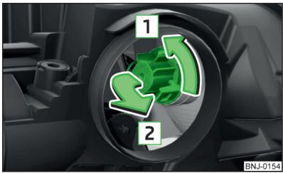 SKODA Fabia 3 Phase 1 (2015-2017) - Remplacement de l'ampoule du feu clignotant (phares halogenes) - 1