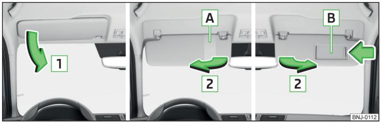 SKODA Fabia 3 Phase 1 (2015-2017) - Pare-soileil avant - 1