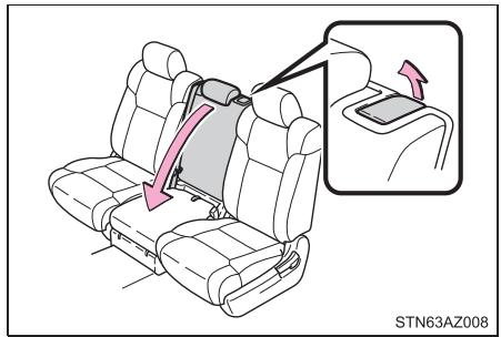 TOYOTA Tundra (2019) - Porte-carte routière (siège avant de type banquette) - 1