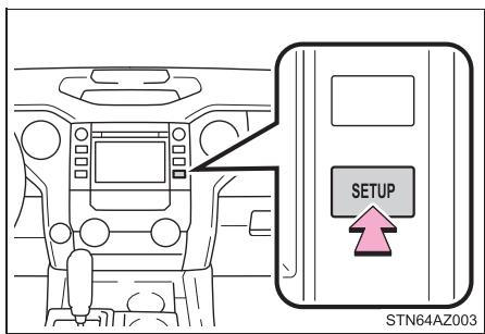 TOYOTA Tundra (2019) - ■ Modification par utilisation du système multimédia - 1