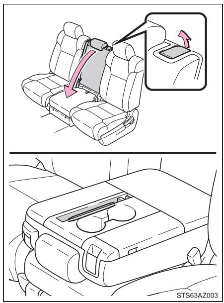 TOYOTA Tundra (2019) - Porte-carte routière (siège avant de type banquette) - 4