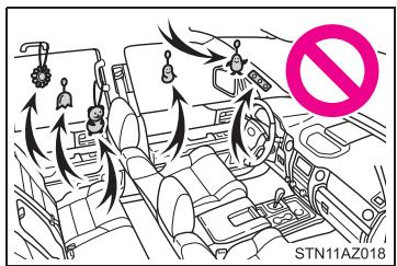 TOYOTA Tundra (2019) - ■ Précautions avec les coussins gonflables SRS - 3