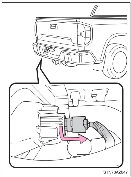TOYOTA Tundra (2019) - - Éclairages de plaque d'immatriculation - 1