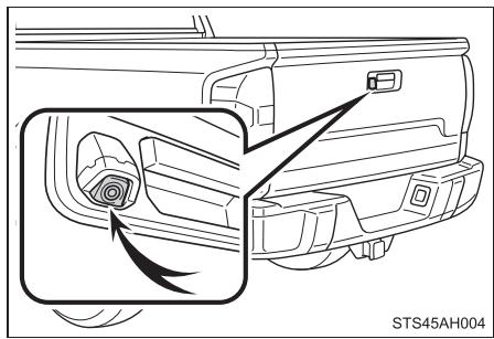 TOYOTA Tundra (2019) - ■ Caméra du système de rétrovision sur écran - 1
