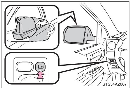 TOYOTA Tundra (2019) - Escamotage des rétroviseurs - 2