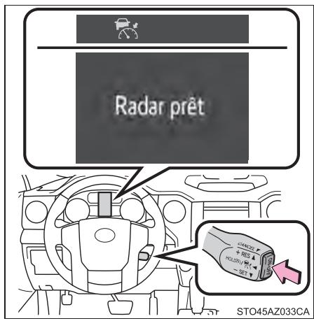 TOYOTA Tundra (2019) - Programmation de la vitesse du véhicule (mode de contrôle de la distance entre véhicules) - 1