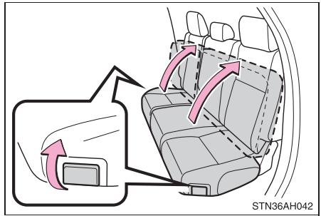 TOYOTA Tundra (2019) - ■ Utilisation du compartiment de rangement - 1