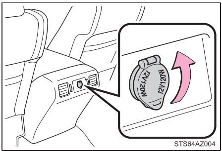 TOYOTA Tundra (2019) - Prises d'alimentation - 6