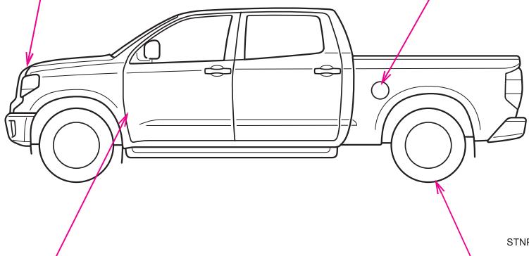 TOYOTA Tundra (2019) - Volant de direction - 1