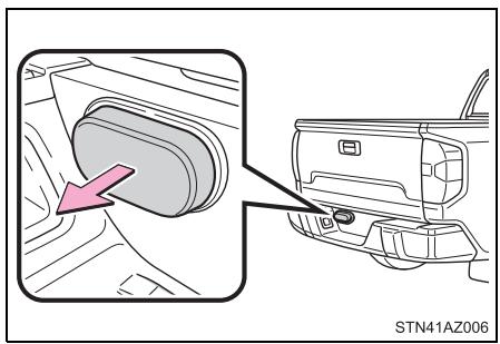 TOYOTA Tundra (2019) - Branchement des feux de la caravane/remorque - 1