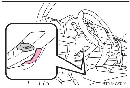 TOYOTA Tundra (2019) - Procédure de réglage (type à réglage manuel) - 1