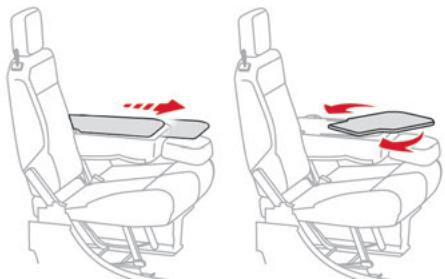 CITROEN Berlingo Van (2023) - Position tablette - 4